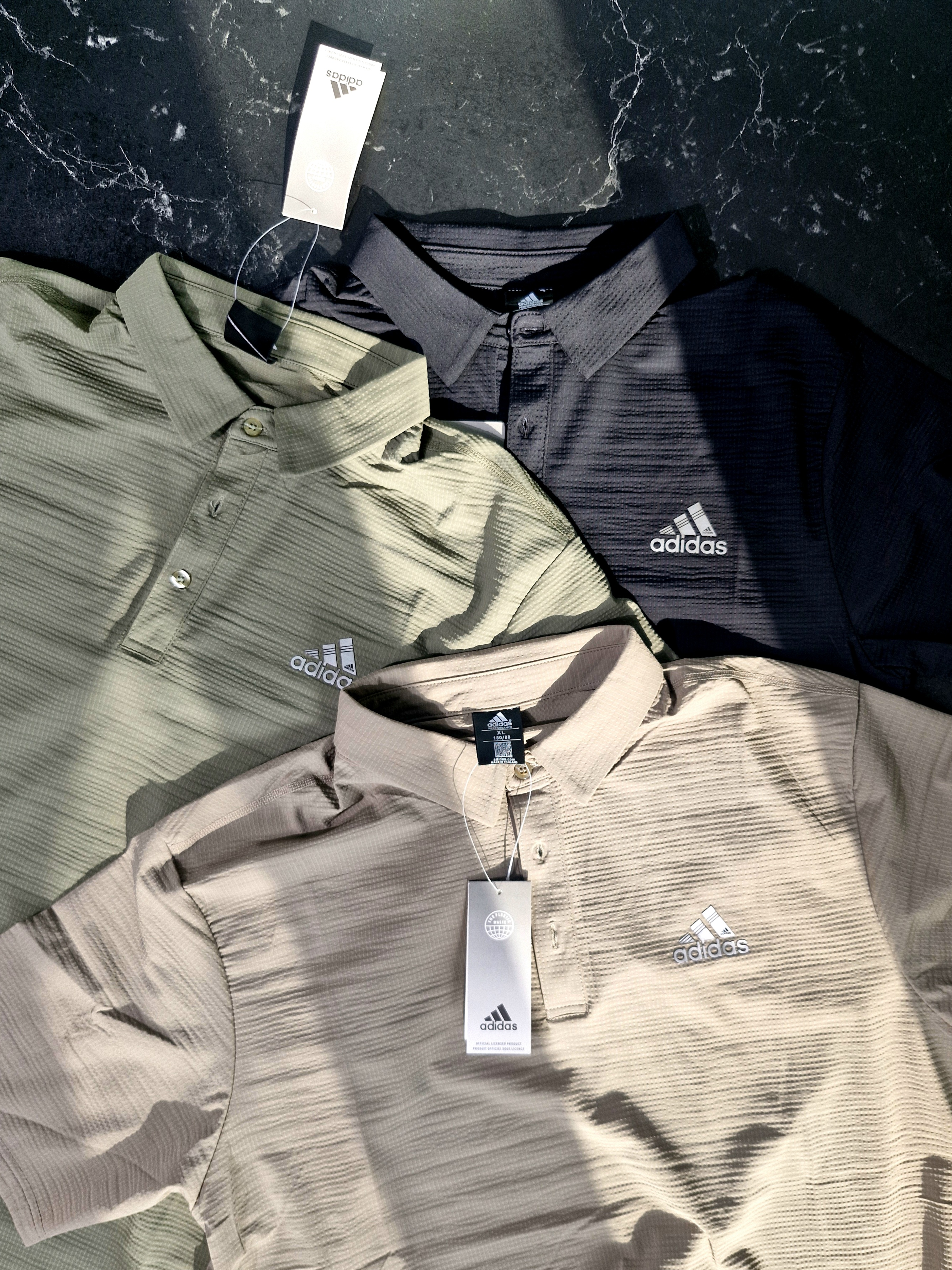 پلو شرت  ادیداس(adidas)پارچه پفکی ورزشی کد 602